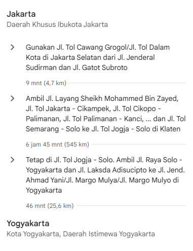 cari-rute-jakarta-jogjakarta