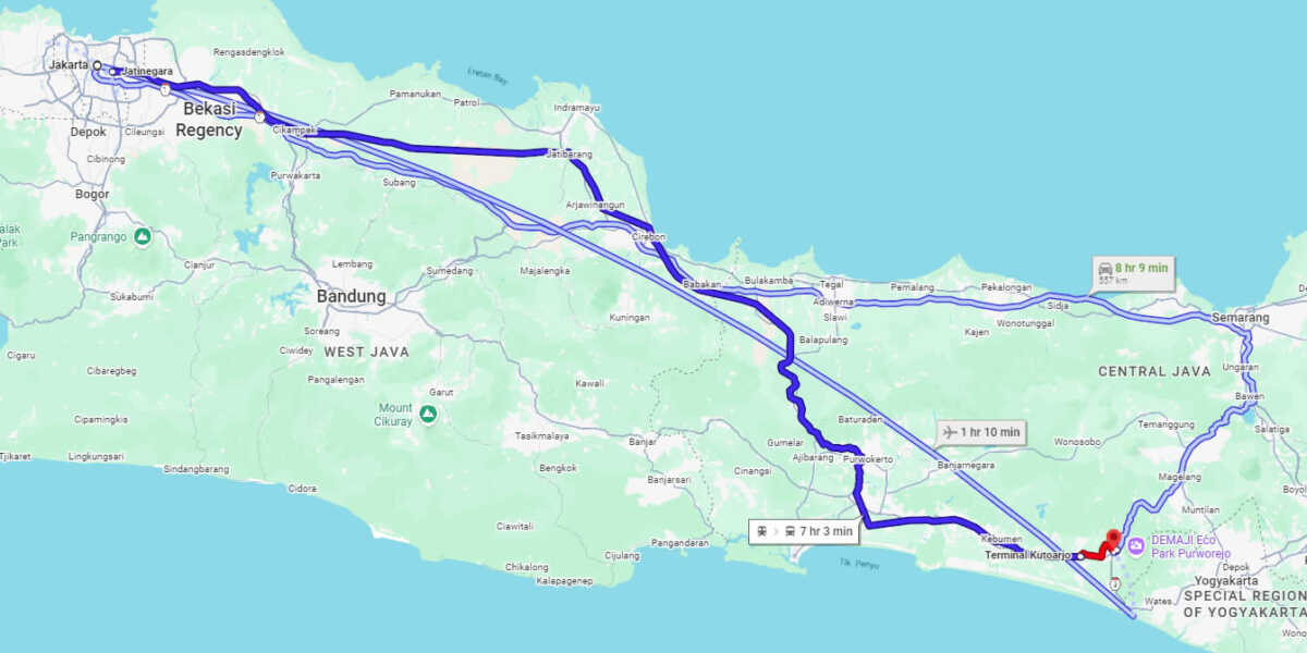 cari-rute-jakarta-purworejo