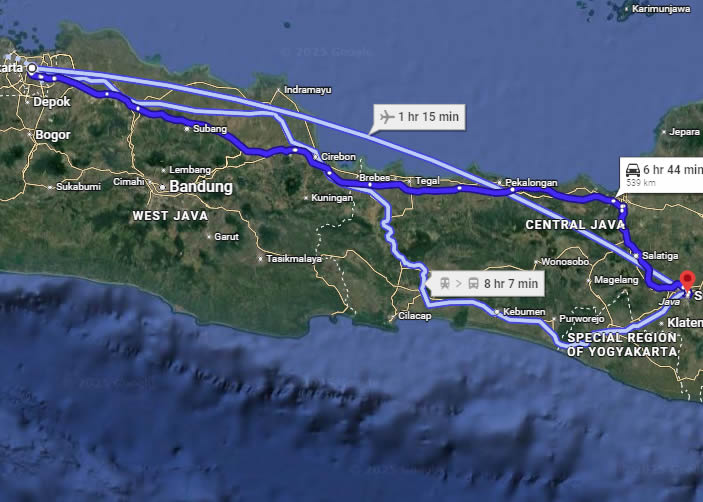 cari-rute-jakarta-solo-surakarta