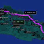 cari-rute-perjalanan-saya-dari-Bekasi-ke-Purwokerto-banyumas